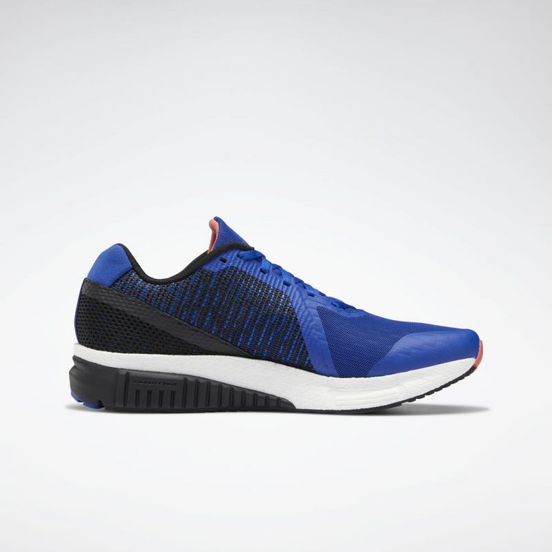 Adidasi Alergare Reebok Grasse Round 2.0 St Barbati Albastri/Negrii/Roz Romania EJ7980FM